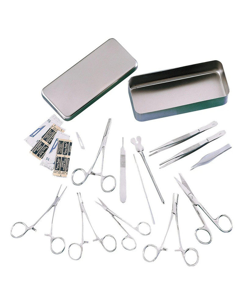 Trousse pour étudiant, boîte en inox