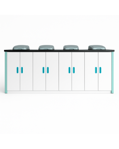 Coffret à ordures, Modèle YC93J5