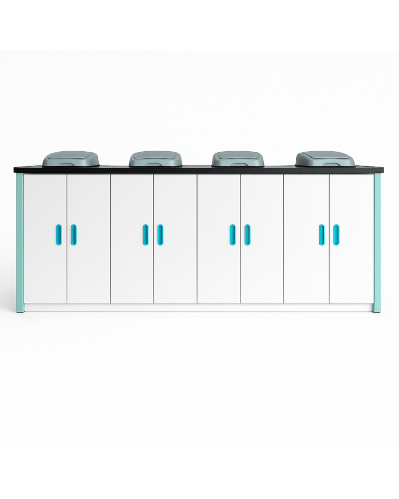 Coffret à ordures, Modèle YC93J5