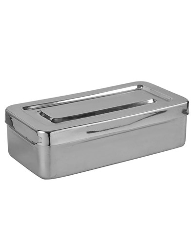 Boîte rectangulaire spéciale, inox, 300x120x60mm