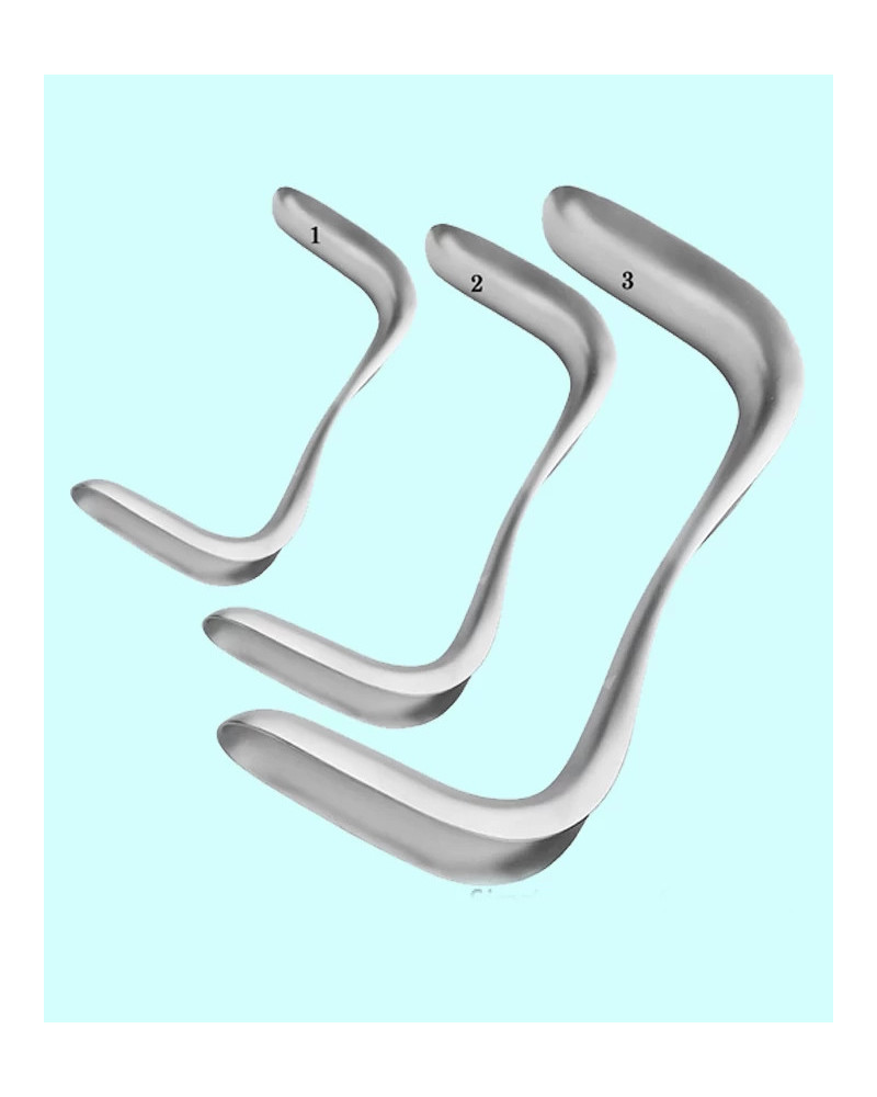 Spéculum de sims jeu de 3 (Petit, Moyen et grand)