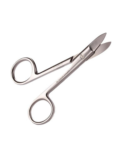 Ciseaux à couronne, courbe