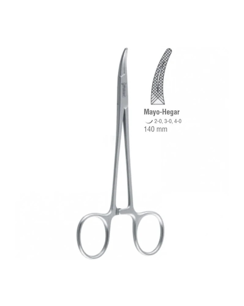 Porte aiguilles de mayo hegar courbe 20 cm