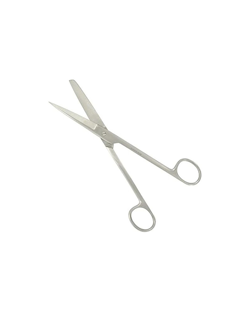 Ciseaux dauphin (1 bout pointu et 1 bout mousse), droits, 18 cm