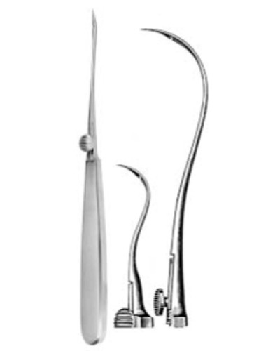 Aiguille de reverdin 20 cm courbe, fig 4