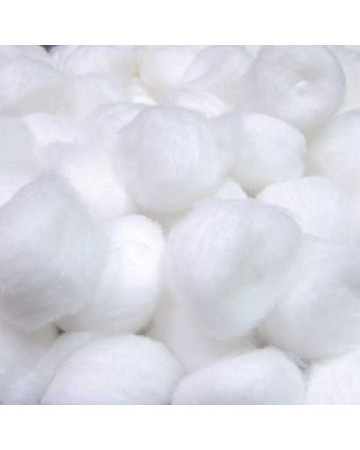 Coton 100% boules, 0,5 g