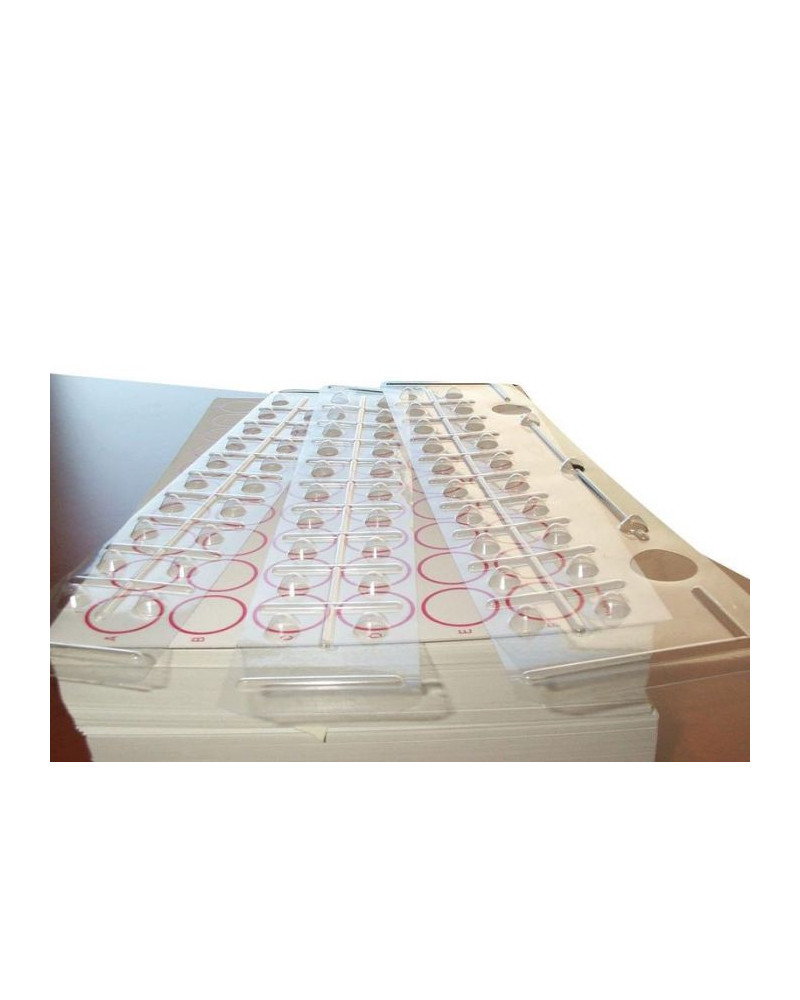 Systèmes pour la détermination des groupes sanguins à Usage Unique (Secable)