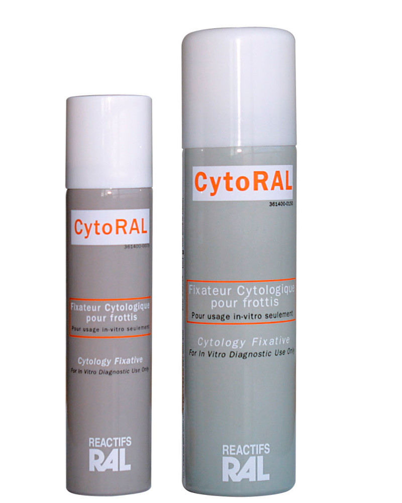 Vaporisateur 100 ml (sans gaz propulseur), reactifs ral