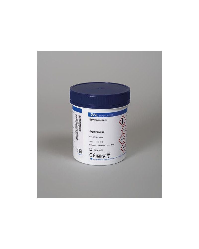 Erythrosine B poudre ral-Flacon de 100g