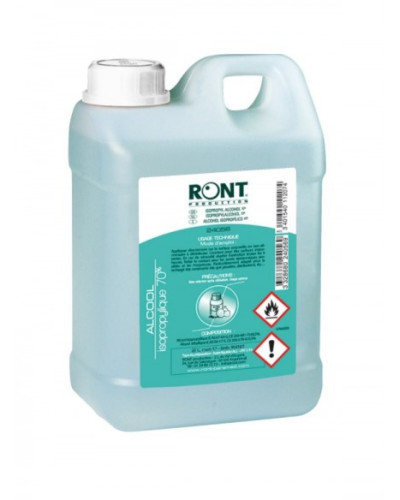 Alcool isopropylique (alcool 70%) Bidon recharge, 2 Litres