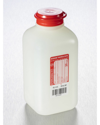 Flacon avec thiosulfate de sodium GOSSELIN - 147 x 70 x 70 mm