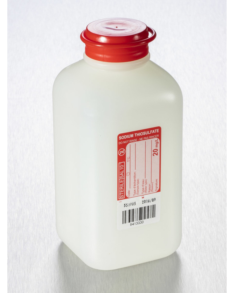 Flacon avec thiosulfate de sodium GOSSELIN - 147 x 70 x 70 mm