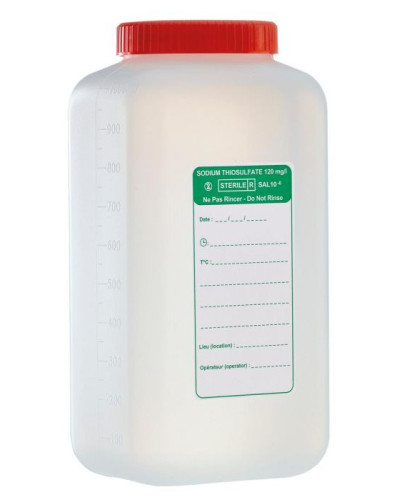 Flacon avec thiosulfate de sodium GOSSELIN - 205 x 80 x 80 mm