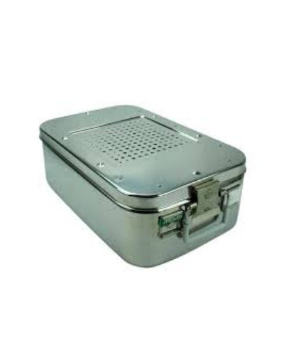 Conteneur en aluminium, couvercle argent