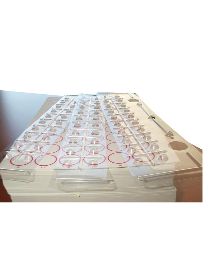 Socle de travail pour Plastigroup 60 pour détermination de groupe sanguin