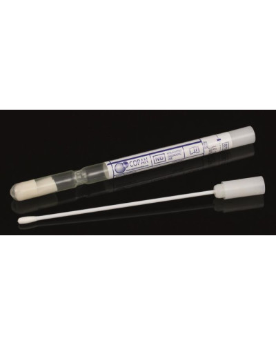 Ecouvillon simple copan - stuart liquide - aluminium