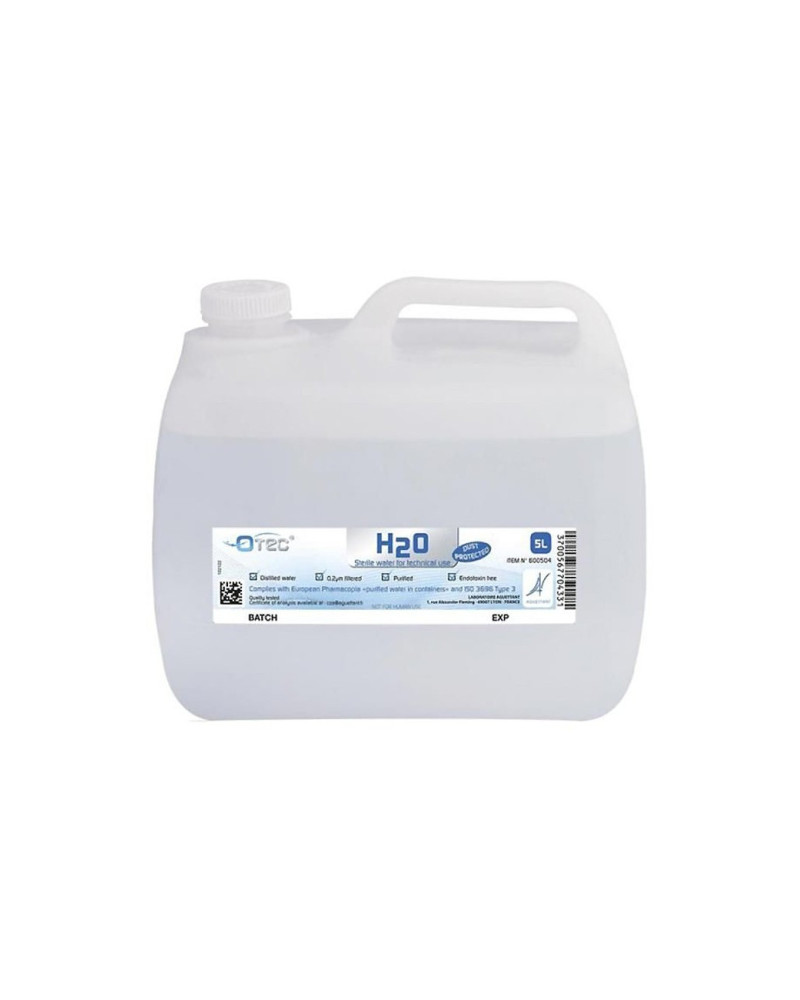 Eau distillée stérile