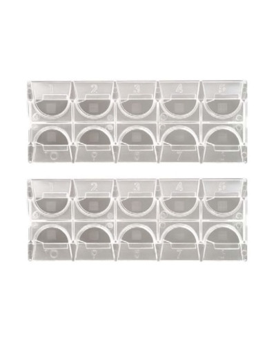 Cellule à numération à usage unique KovaSlide 10 puits