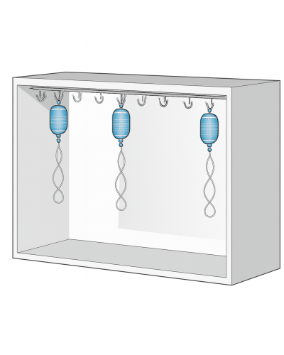 Dropper trestle, Modèle YC844B