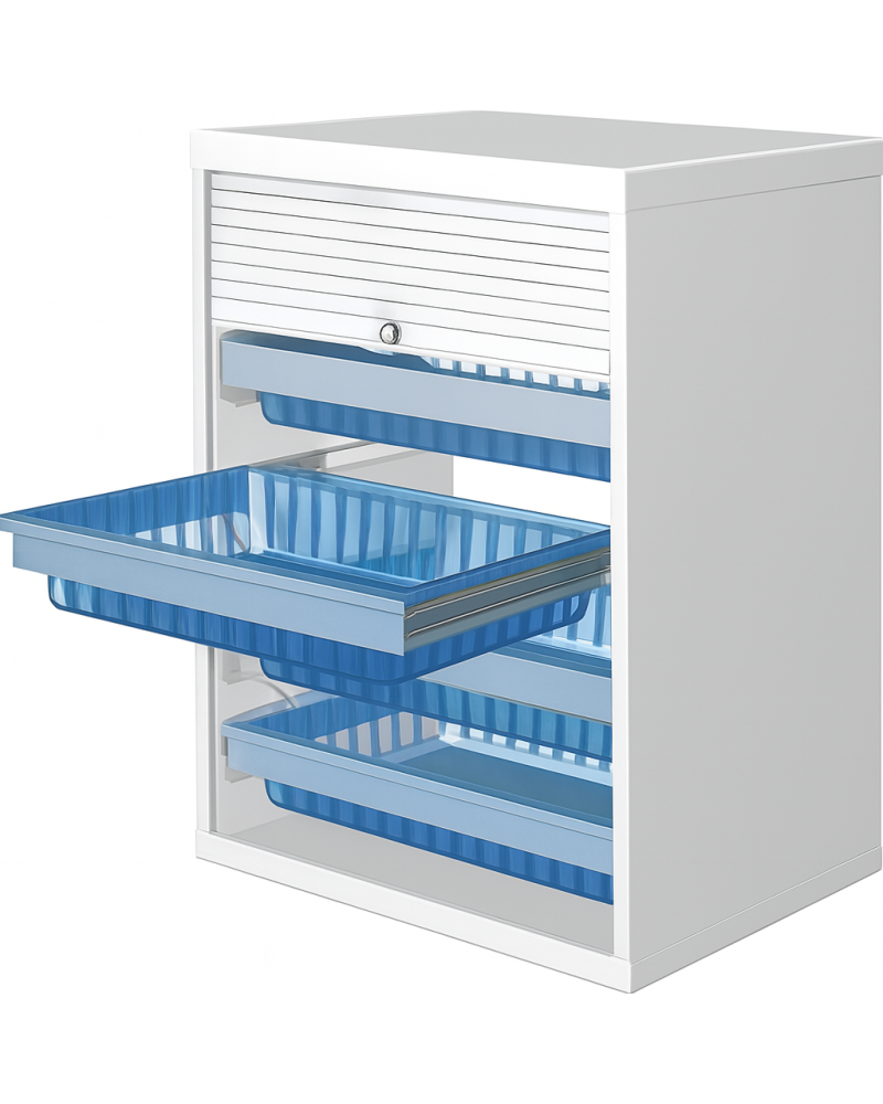 Armoire avec plateaux,Modèle YC841A