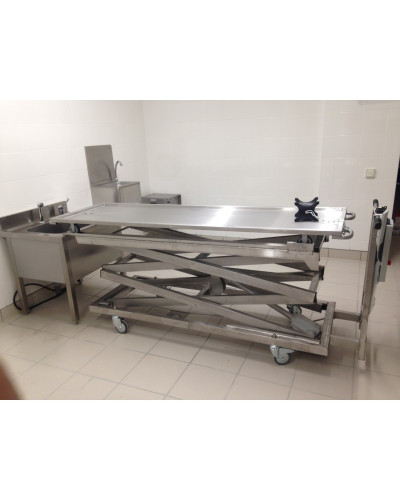 Civière incurvée avec bonde, Modèle CIVI002