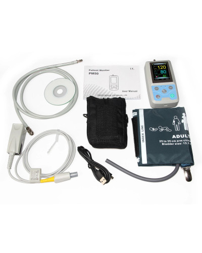 Moniteur portable SOCIMED PM50 – NIBP + SpO₂ + PR