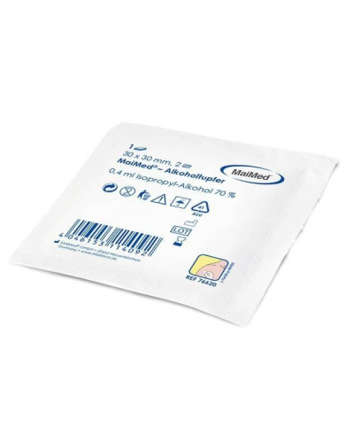 Tampons Alcool Isopropylique 70%