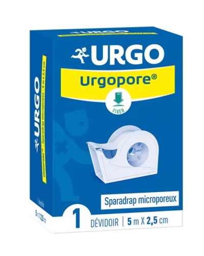 Sparadrap urgopore 5 m x 2 cm