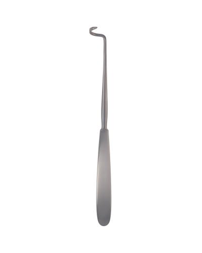 Aiguille de deschamps courbe à droite