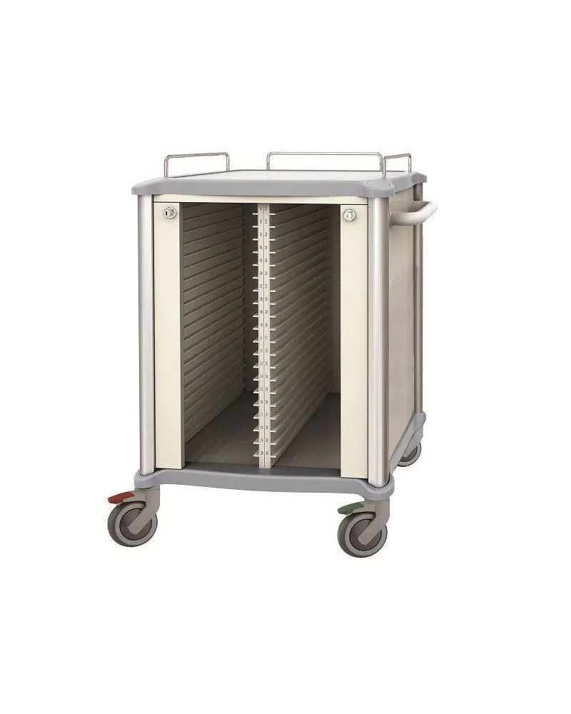 Chariot pour dossiers patients, Modèle JDEBL234B