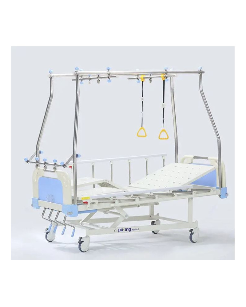 Lit orthopédique multifonctions en acier inoxydable, Modèle C-4