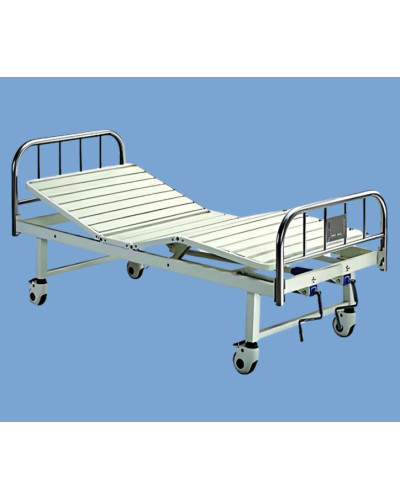 Lit mobile relevé/semi relevé avec panneaux de tête de lit en acier inoxydable, Modèle B-28