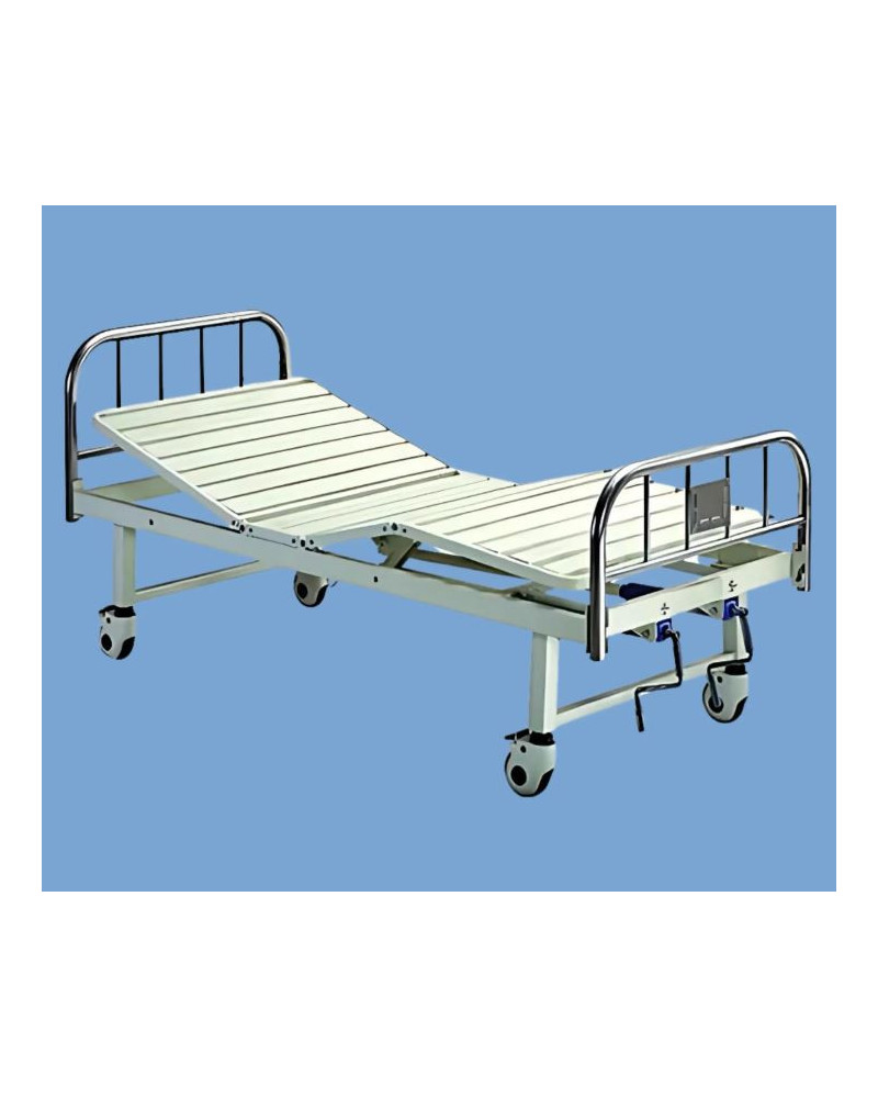 Lit mobile relevé/semi relevé avec panneaux de tête de lit en acier inoxydable, Modèle B-28