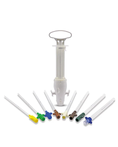 Seringue d\'aspiration AMIU, simple valve