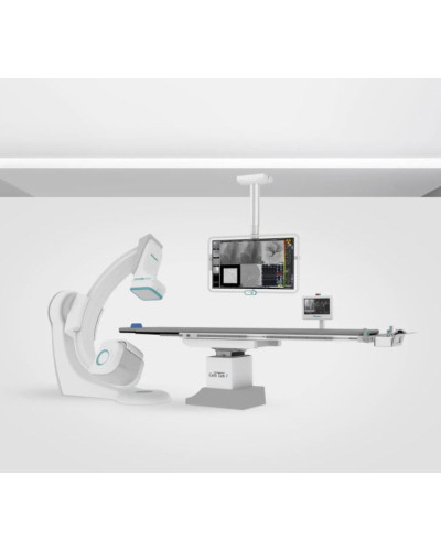 Table de coronarographie/ Système numérique de fluoroscopie modèle ALTIMA ADV