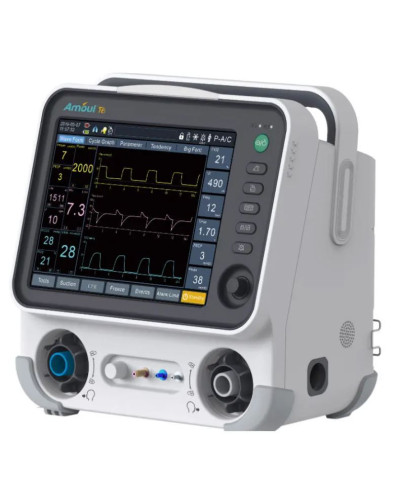 Ventilateur de réanimation de transport 5G, Modèle T6