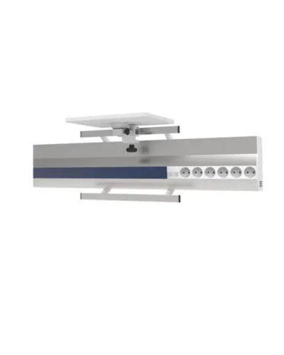 Etagère rotative sur rail médical, 300 x 300 mm