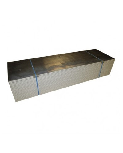 Plaque de plâtre plombée 1,5mm BA13 RX 2500x600mm