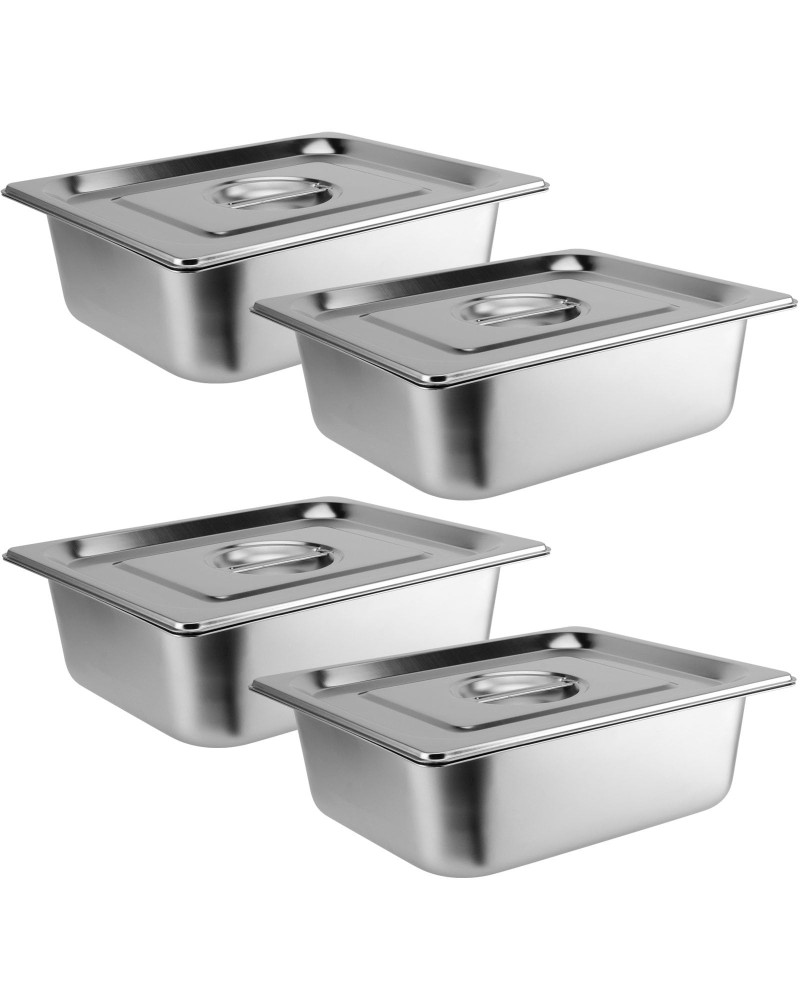 Bac de trempage inox, 6.5L