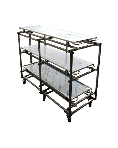 Chariot De Stockage Mobile 3 Civieres