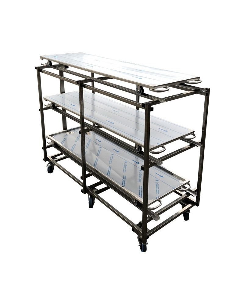 Chariot De Stockage Mobile 3 Civieres