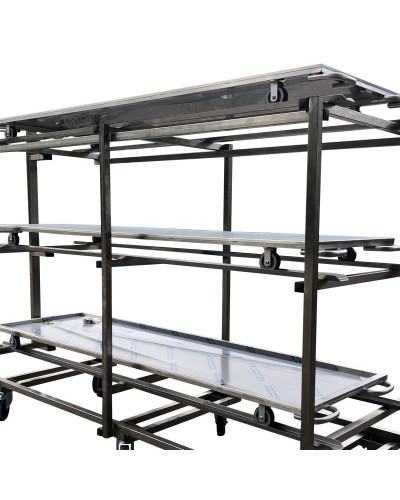 Chariot De Stockage Mobile 3 Civieres