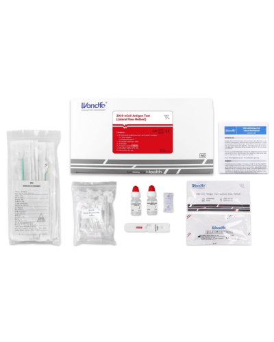 Test d'antigène 2019-nCoV (méthode à flux latéral) avec Tampon de détection