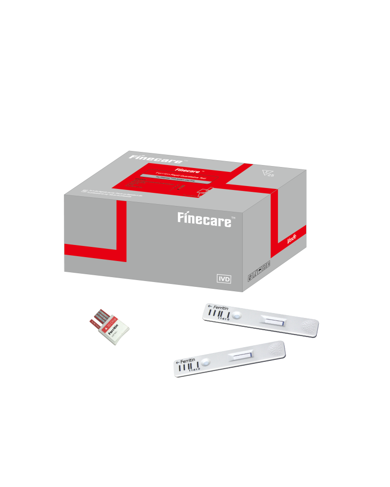 Bandelette de test de fPSA pour l'Analyseur immunochromatographique modèle Finecare FIA Meter Plus (FS-113)