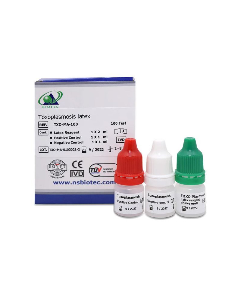 Test d'agglutination TOXO LATEX