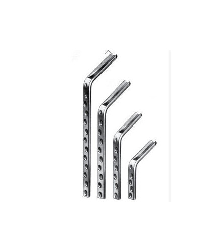 Lame plaque condylienne coudé 95°, Adulte 5 à 18 trous