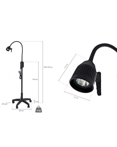 Lampe examen halogène