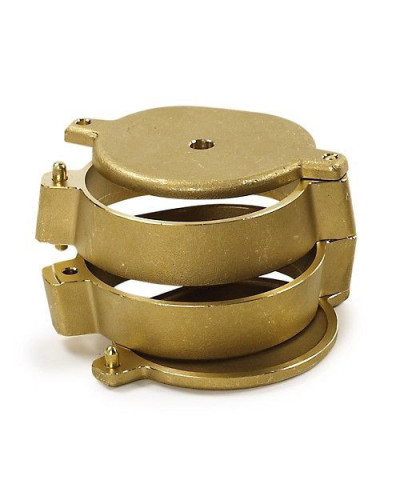 Moufle 4-parties circulaire en laiton