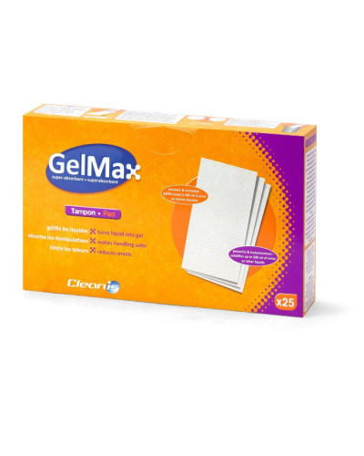 Tampon Super-Absorbant Gelmax Cleanis – Gélification 450 ml | SOCIMED
