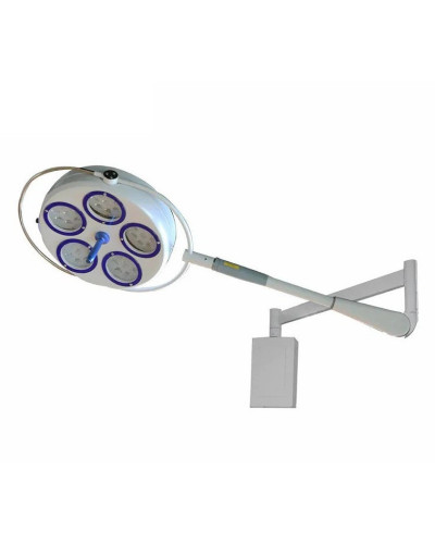 Lampe d'opération murale une coupole, à LED 5 réflecteurs